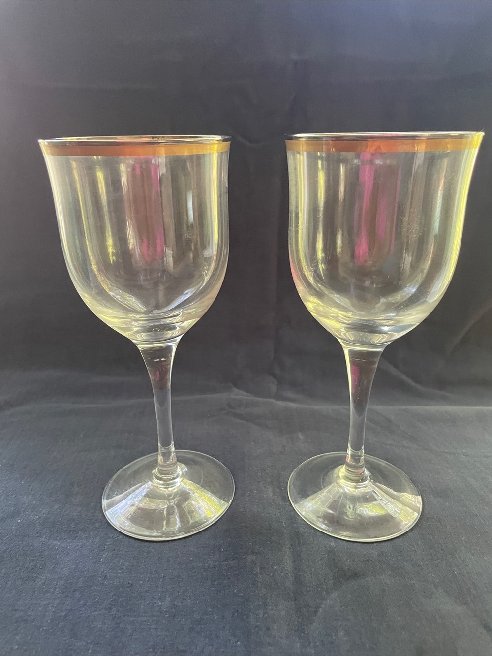 Vintage Noritake Troy Wine Glasses
